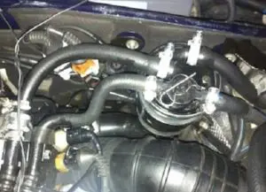 Avería en los circuitos de carburante en Shineray X30 1.3 16v van